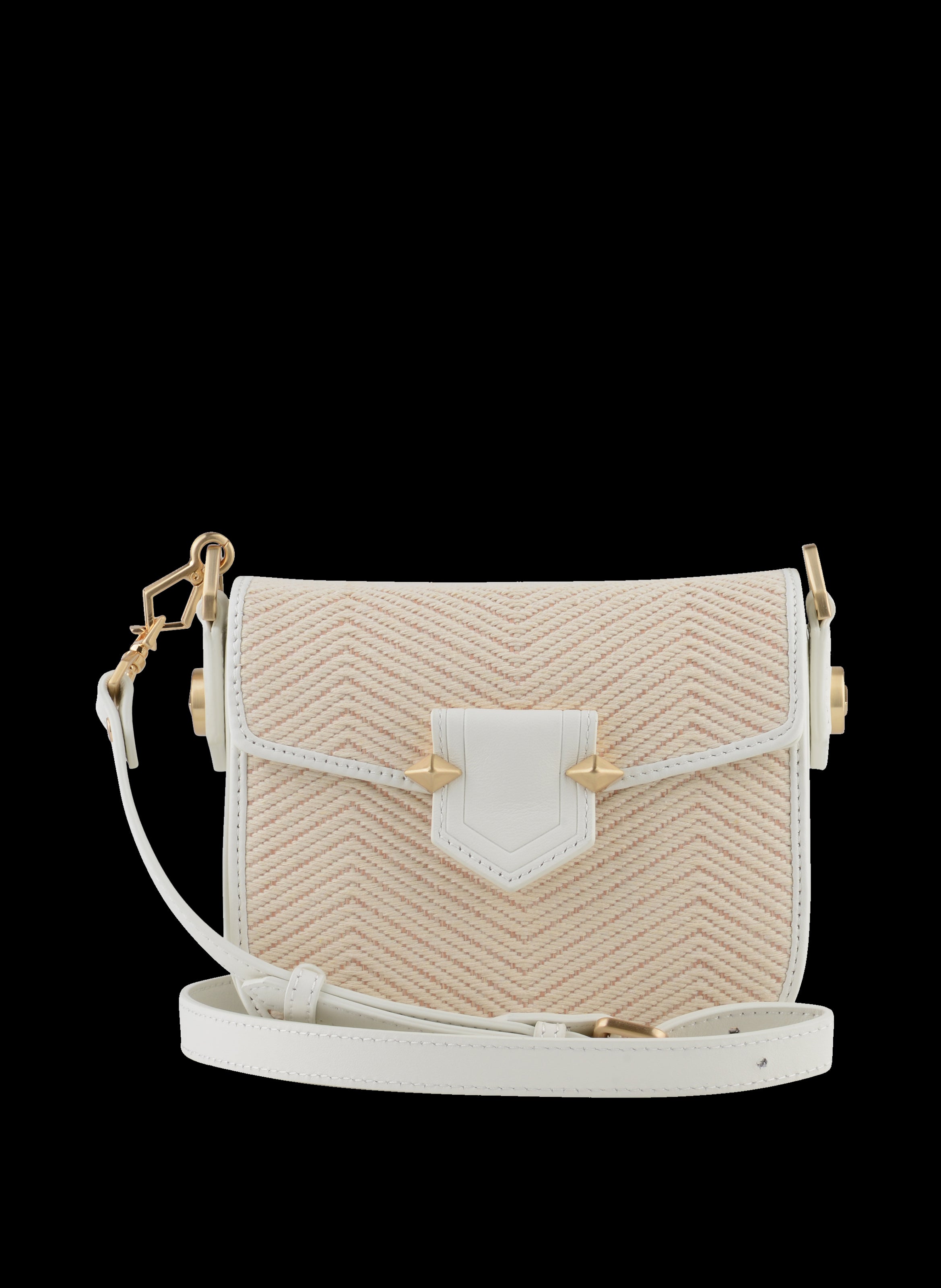 Sèvres Coton - Petit sac à rabat blanc