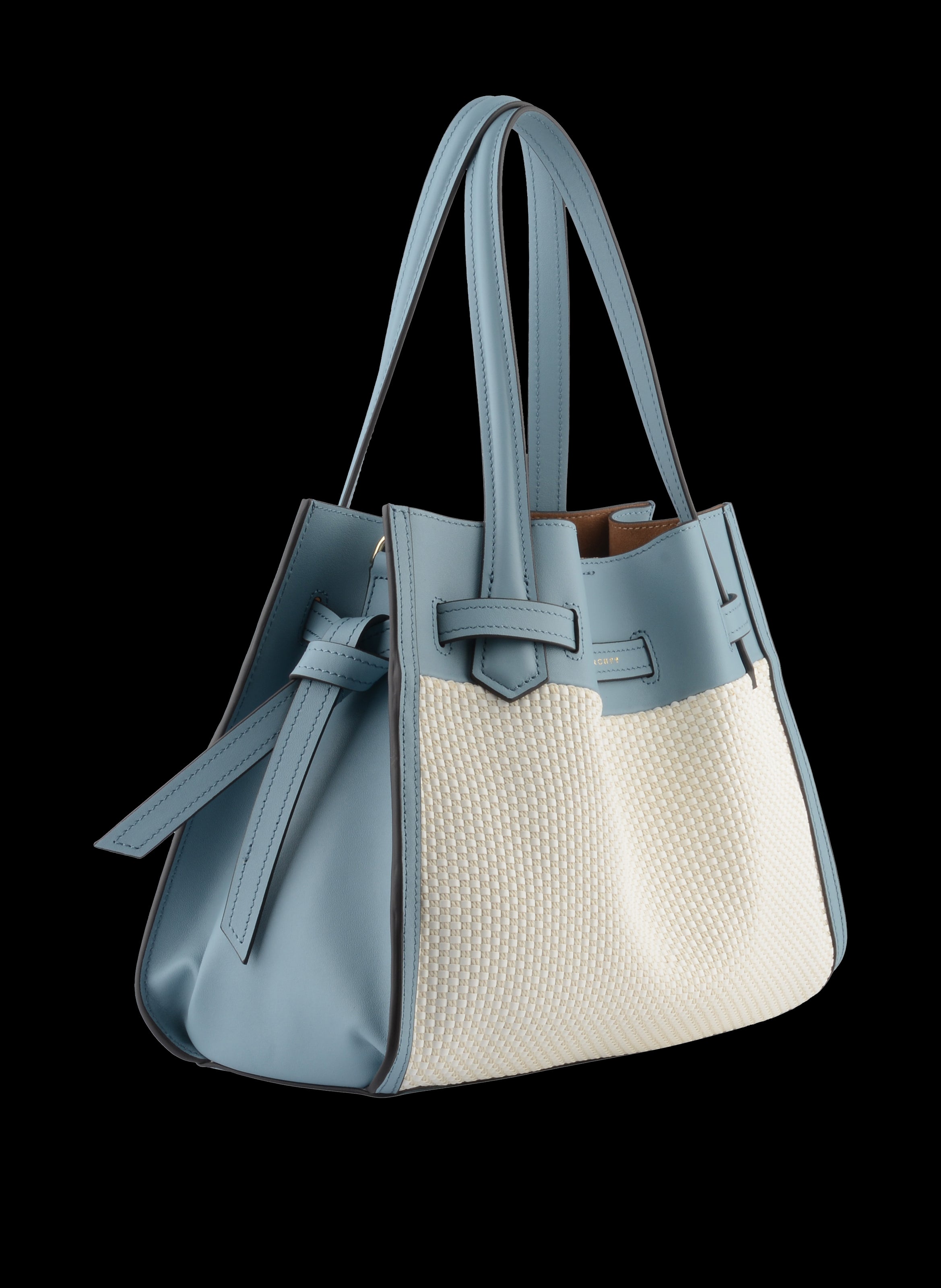 Blossom tressé - MM grisbleu