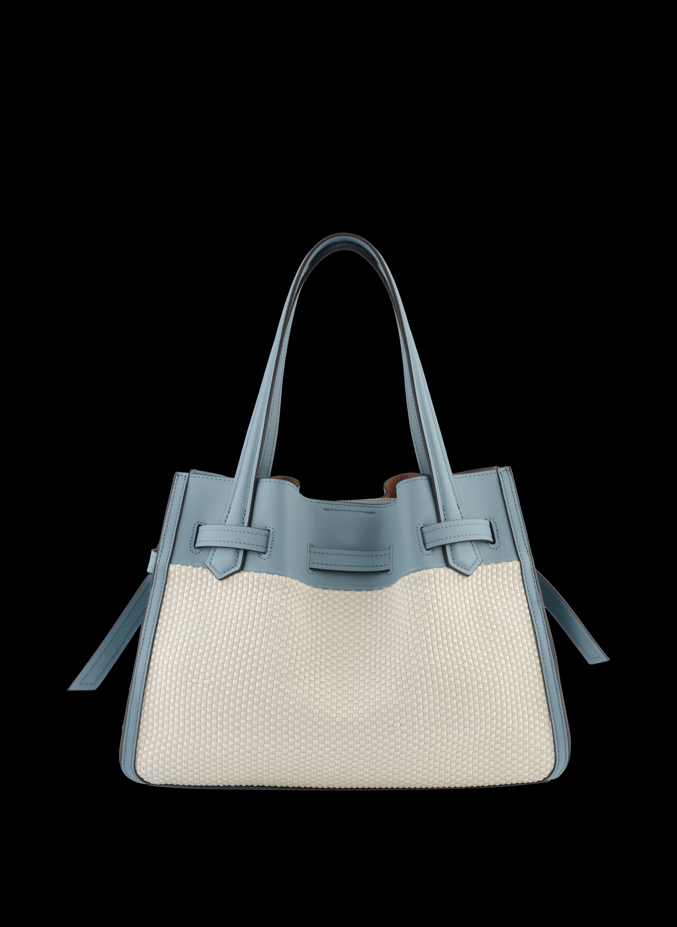 Blossom tressé - MM grisbleu