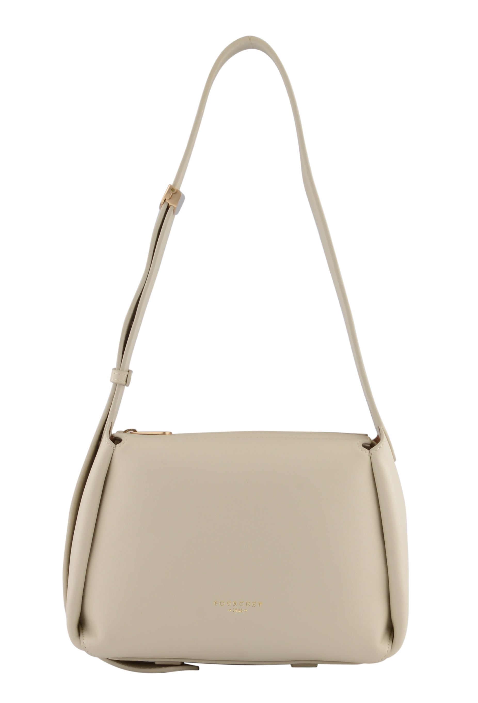 Sévigné - Small beige satchel