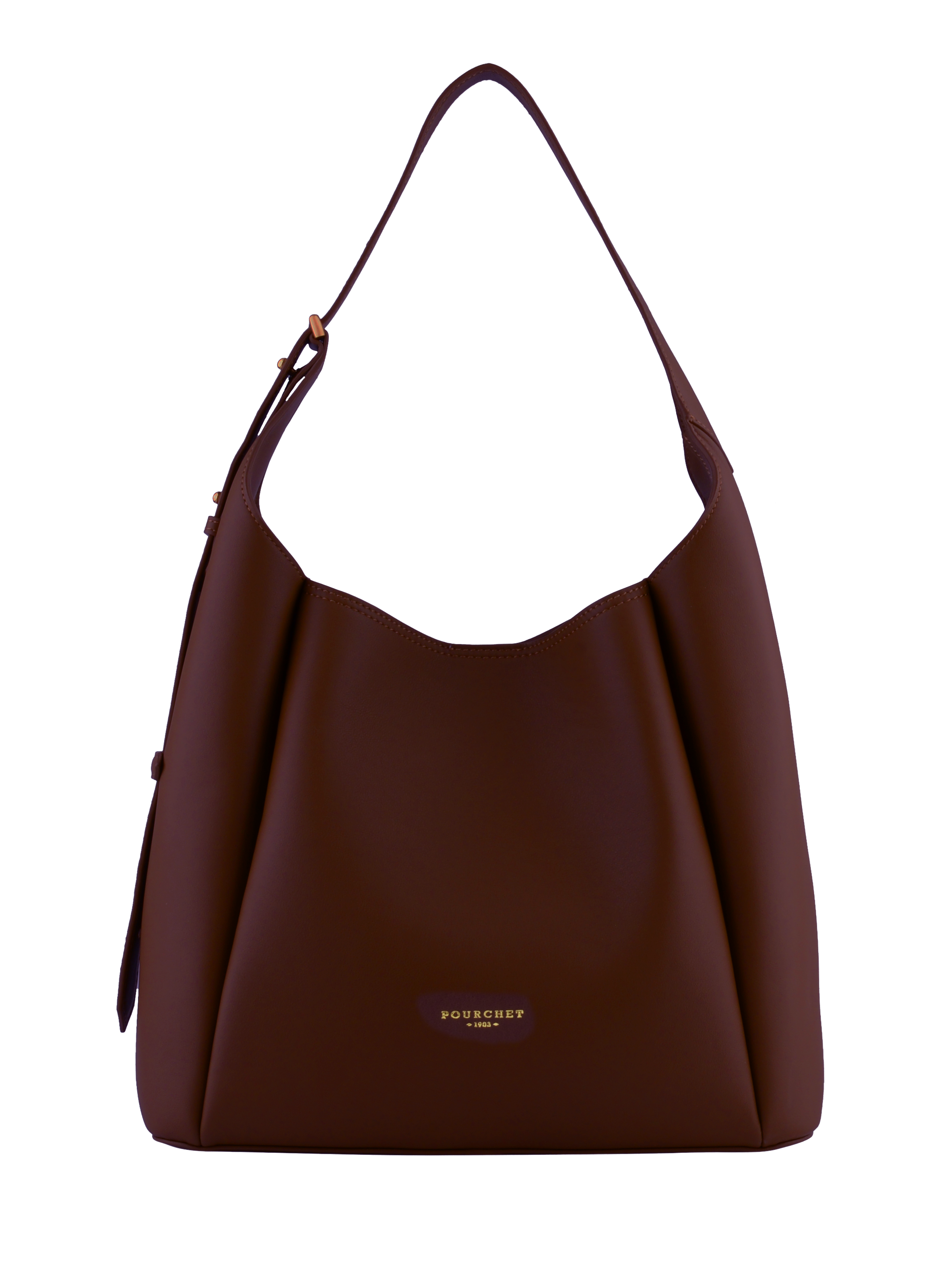 Sévigné Large burgundy shoulder bag