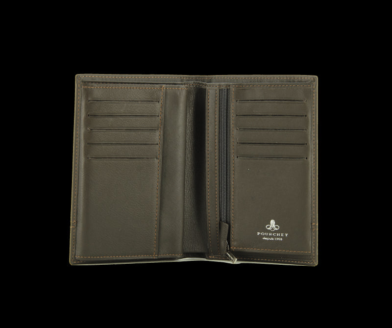 Métropol| Porte-cartes marron