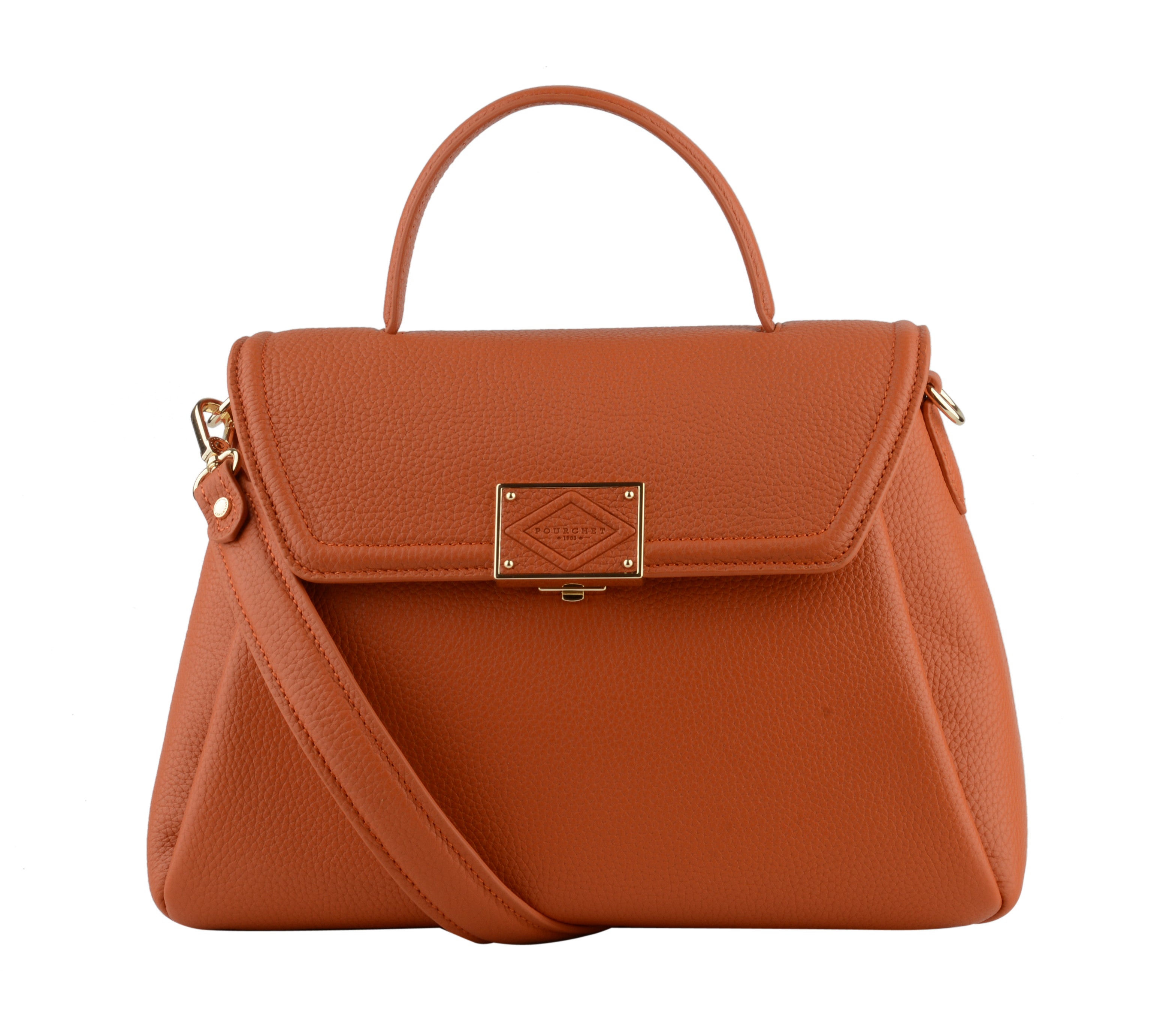 Carat | Grand Porté main orange