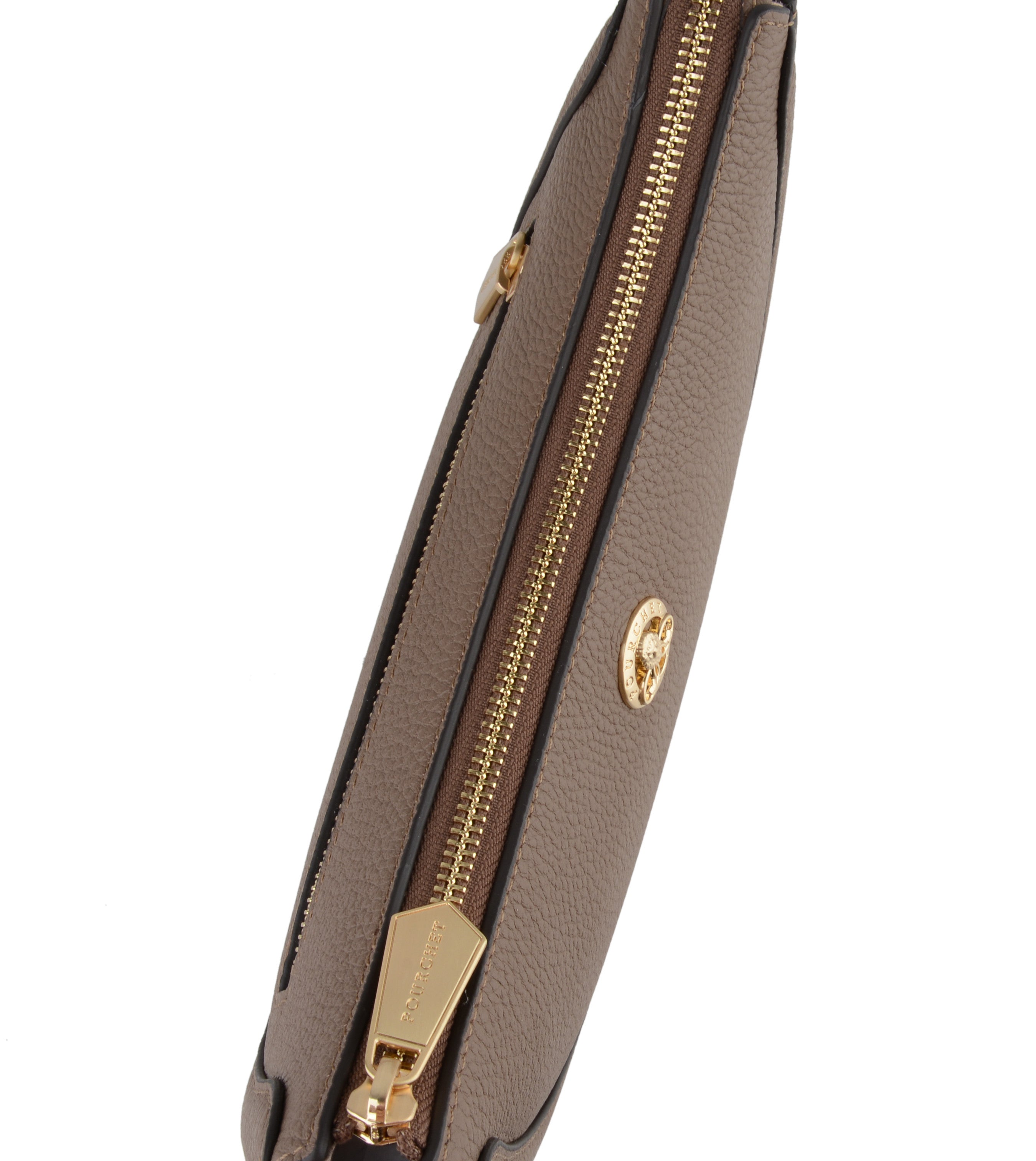 Image | sac porté épaule taupe