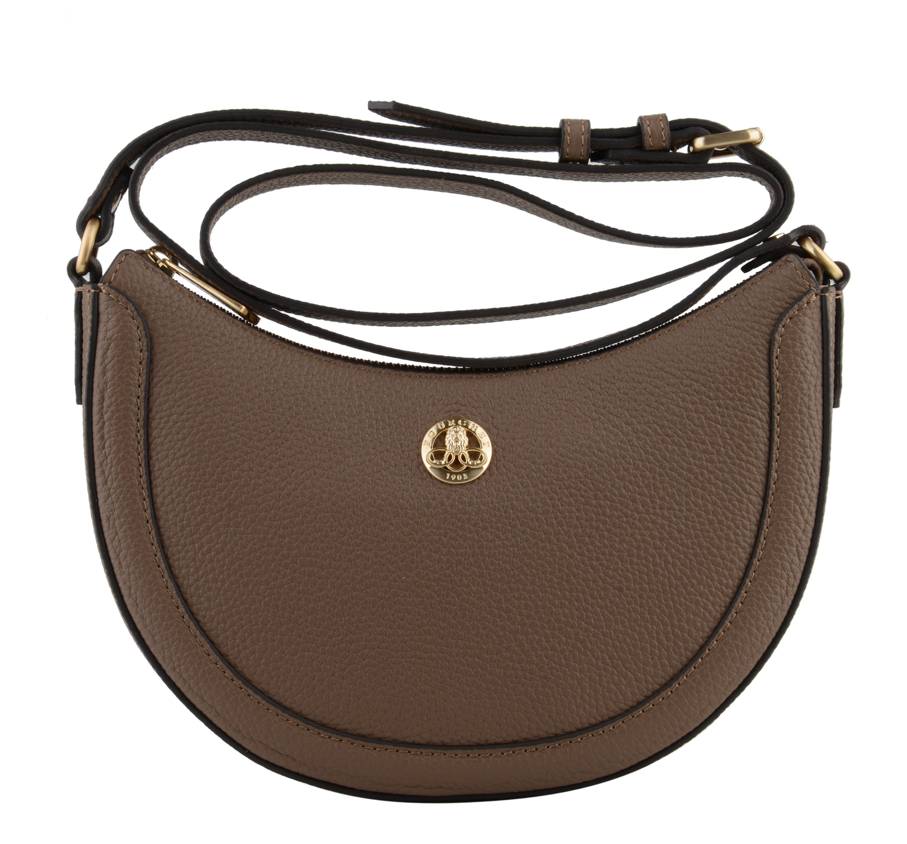 Image | sac porté épaule taupe