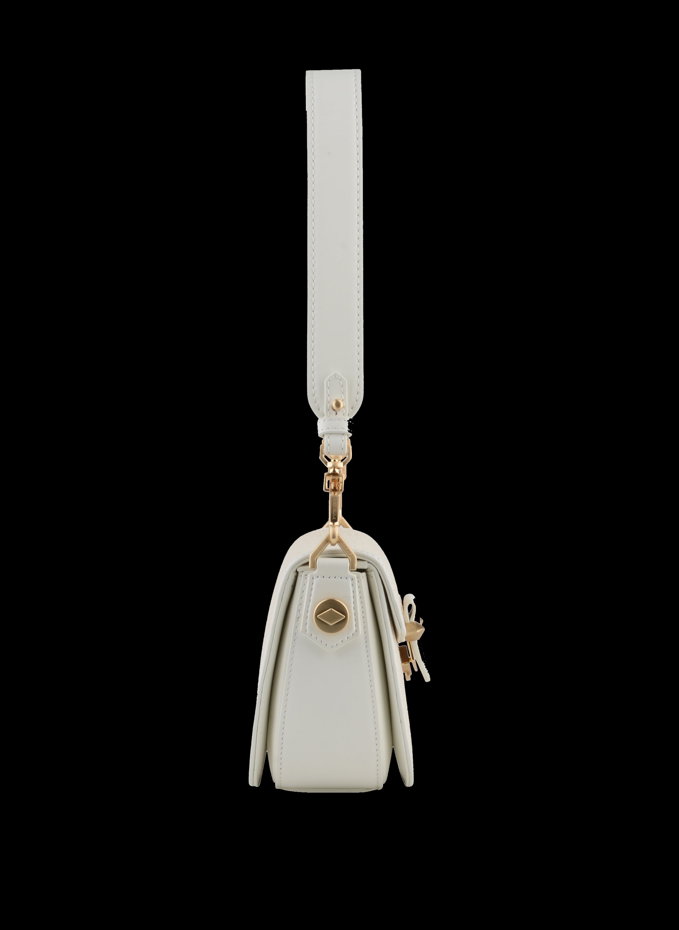 Sèvres Coton - Petit sac à rabat blanc