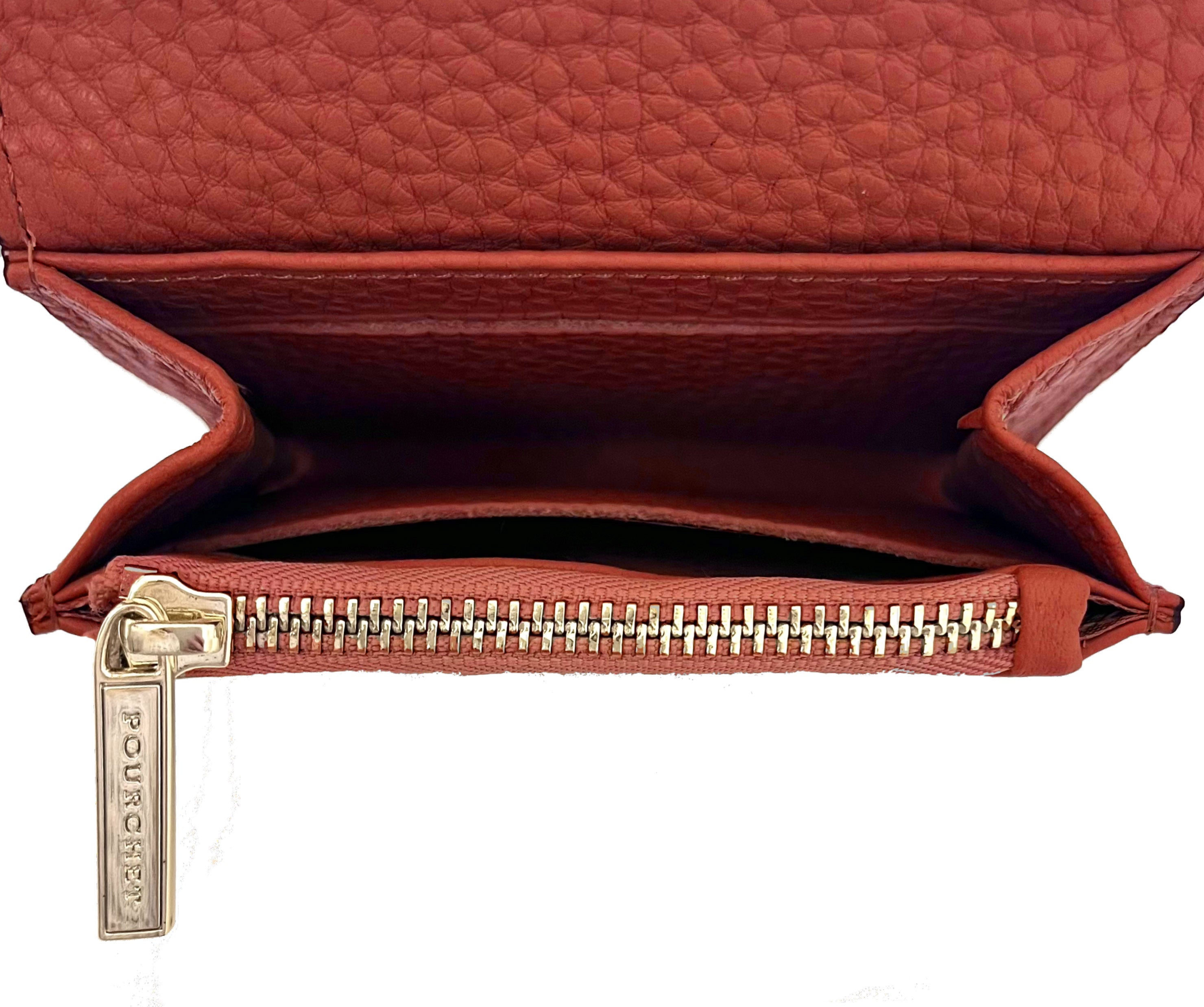 Club | Petit porte monnaie rouge vif