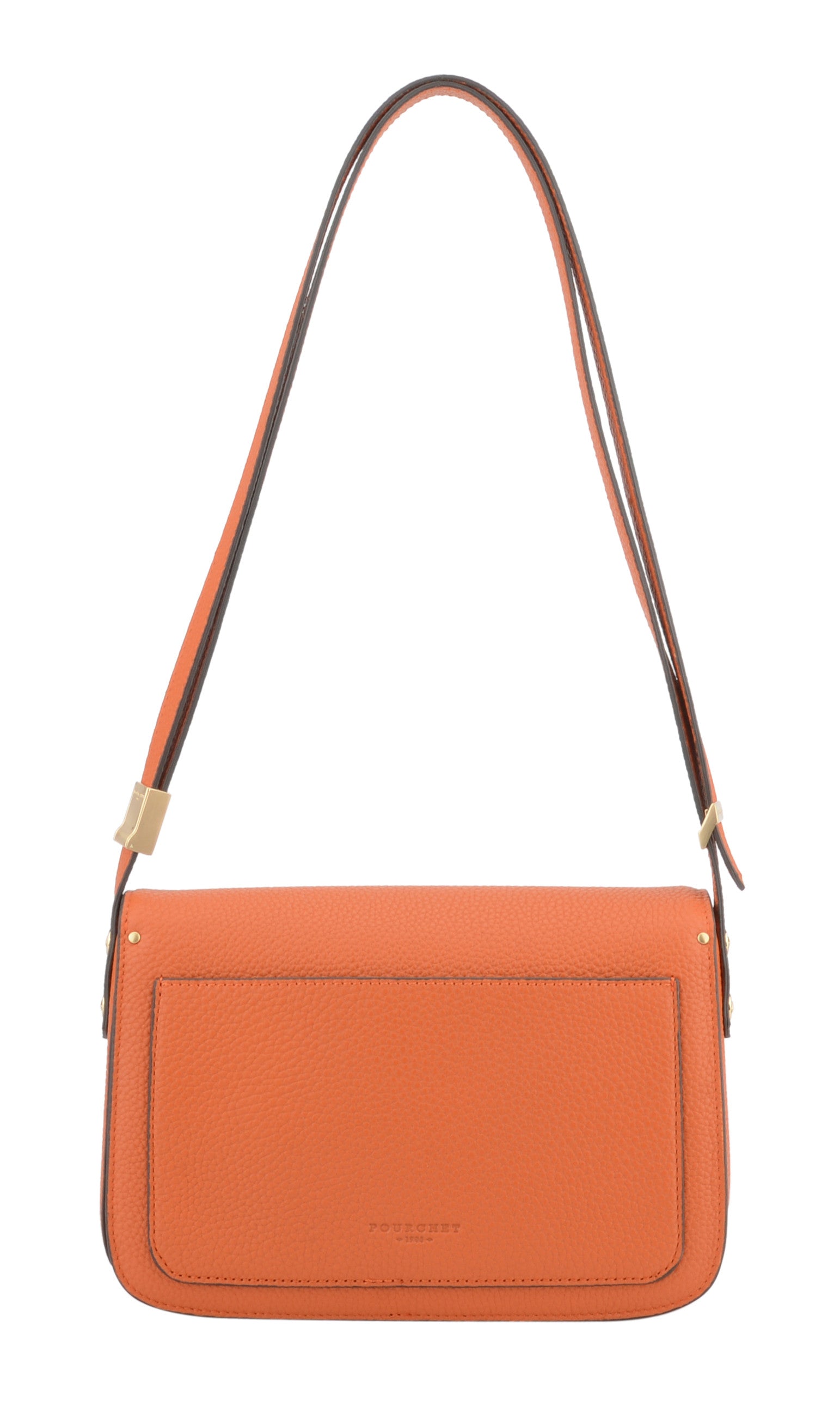 Auteuil | Grand Sac porté travers orange