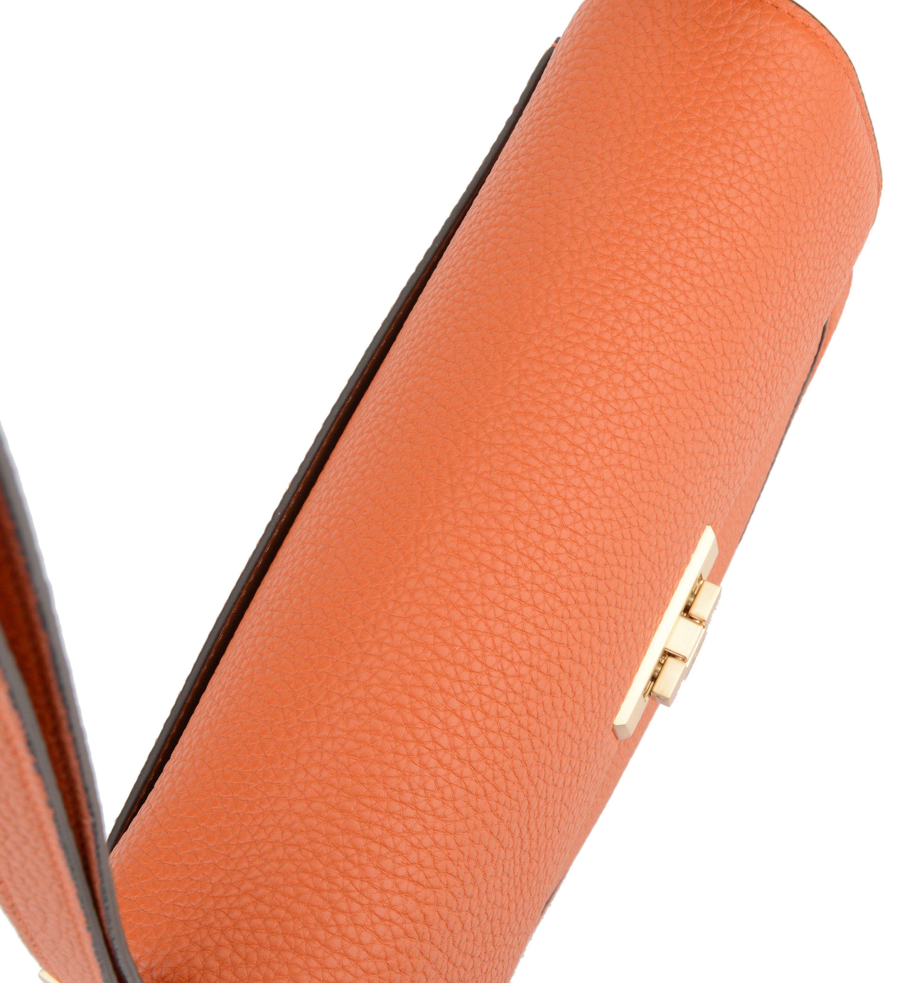Auteuil | Grand Sac porté travers orange