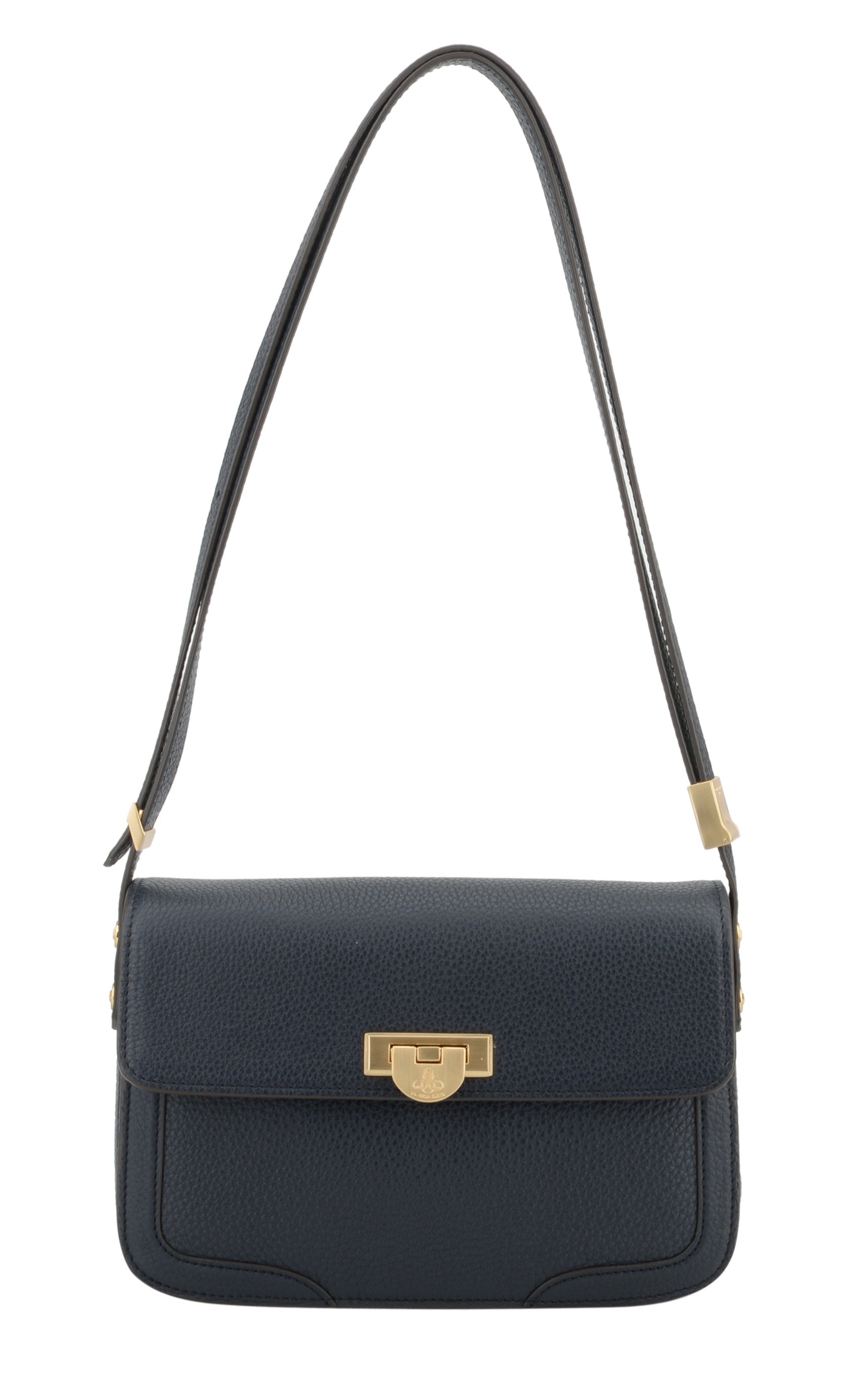 Auteuil | Grand Sac porté travers marine