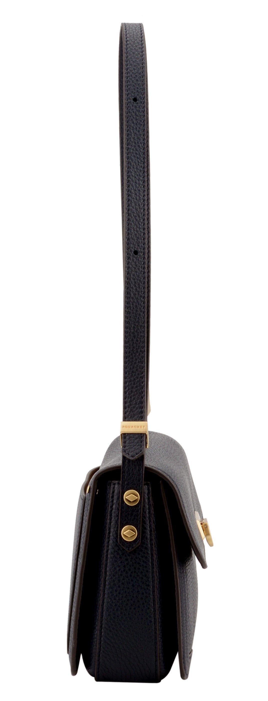 Auteuil | Grand Sac porté travers noir