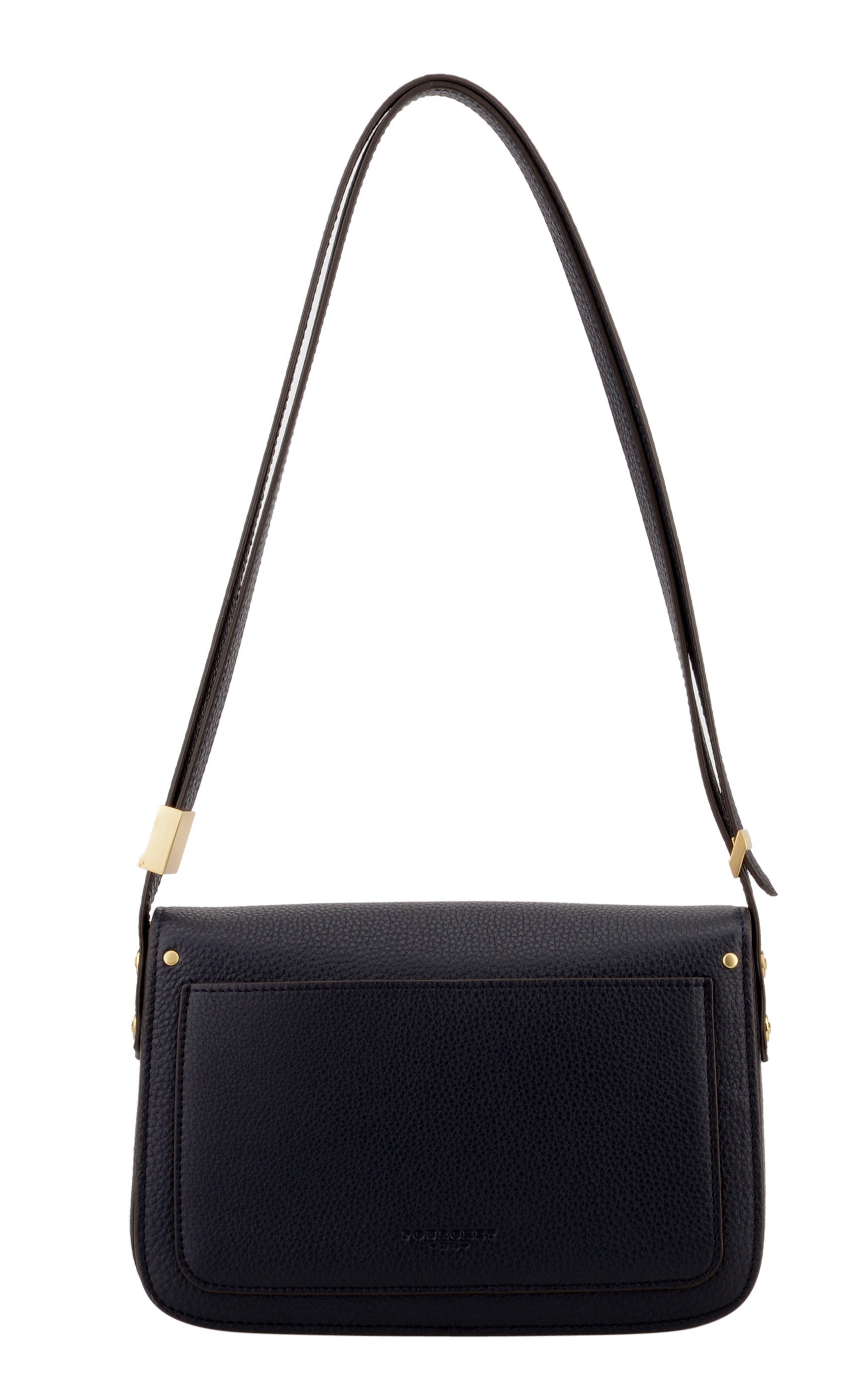 Auteuil | Grand Sac porté travers noir