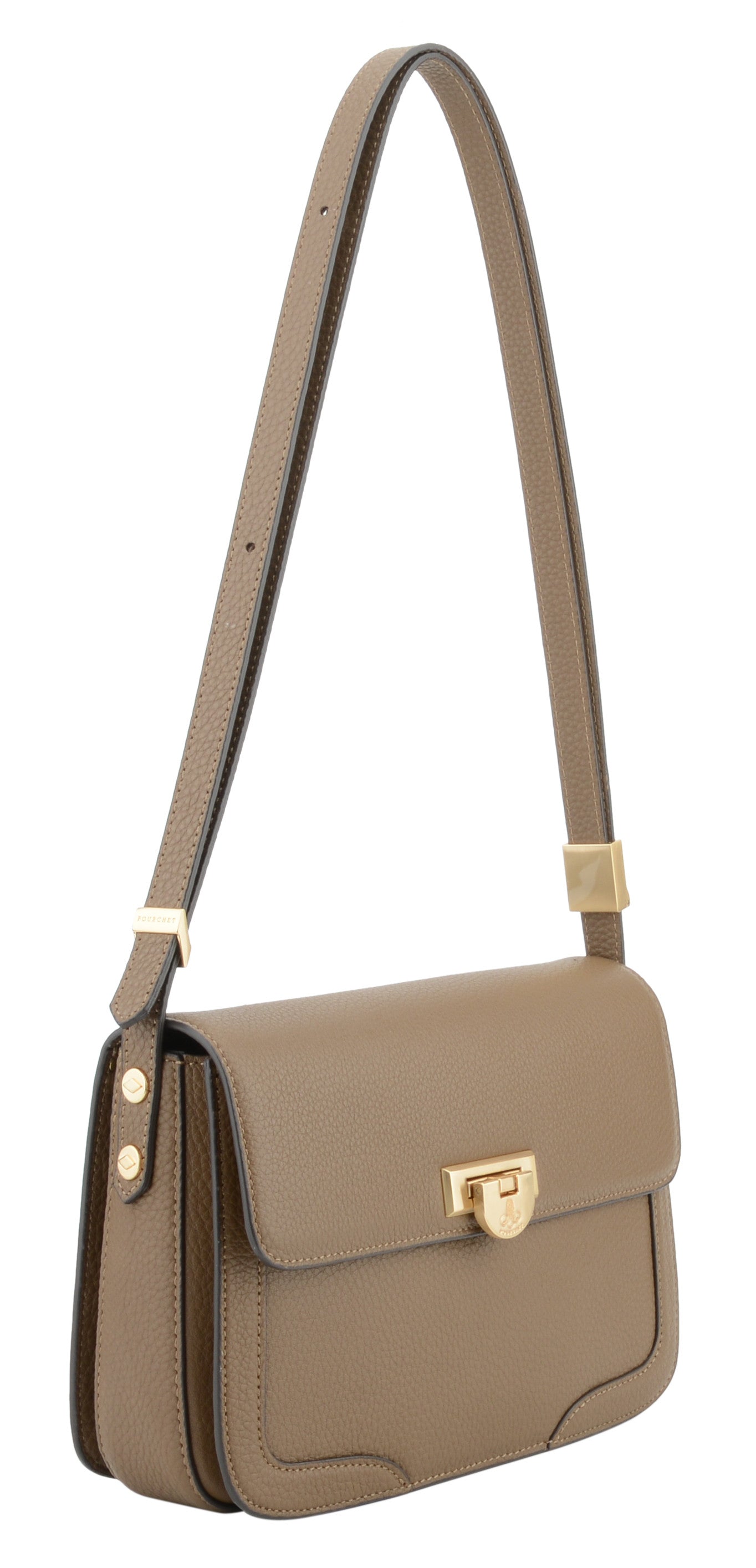 Auteuil | Grand Sac porté travers taupe