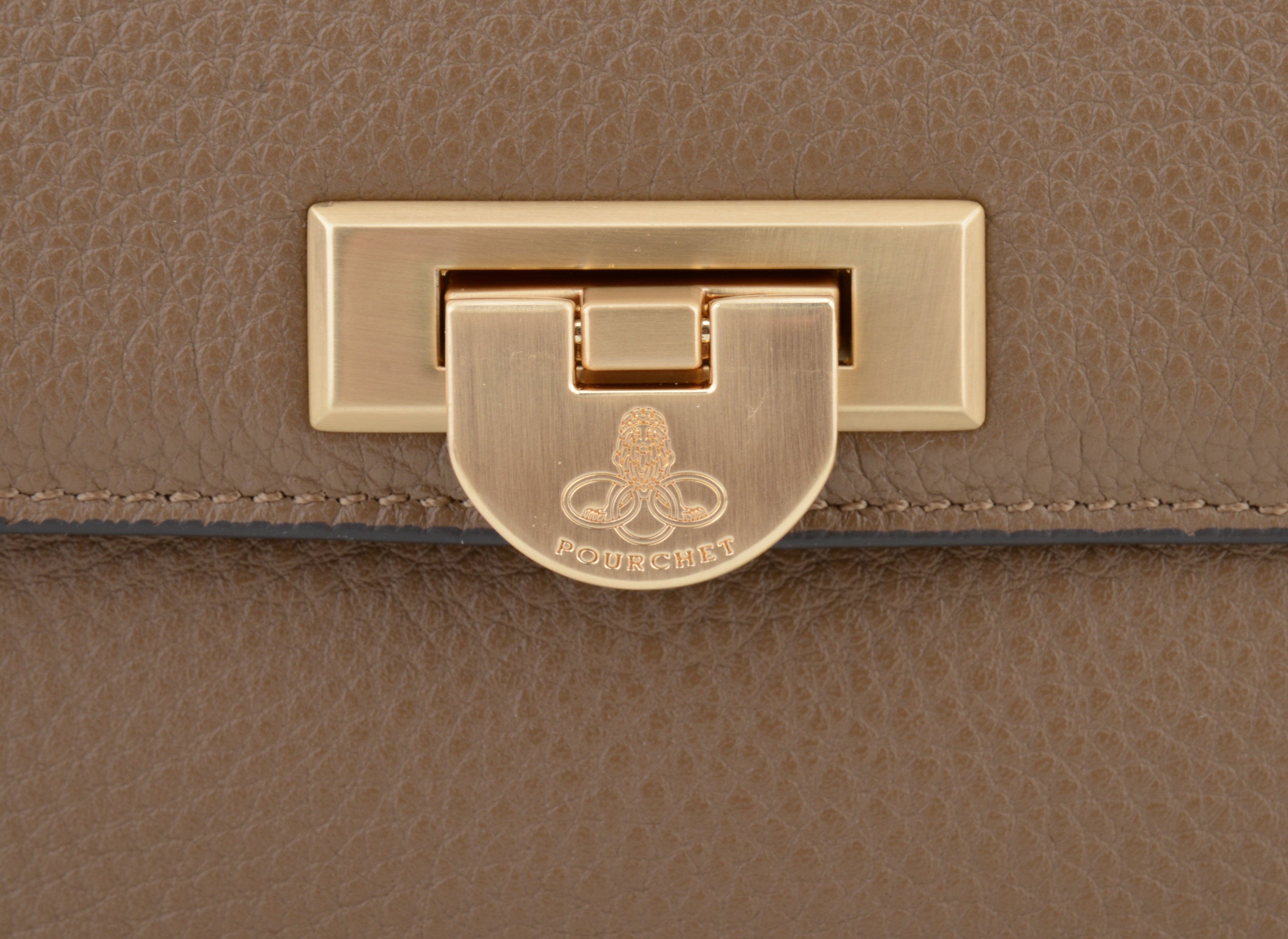 Auteuil | Grand Sac porté travers taupe