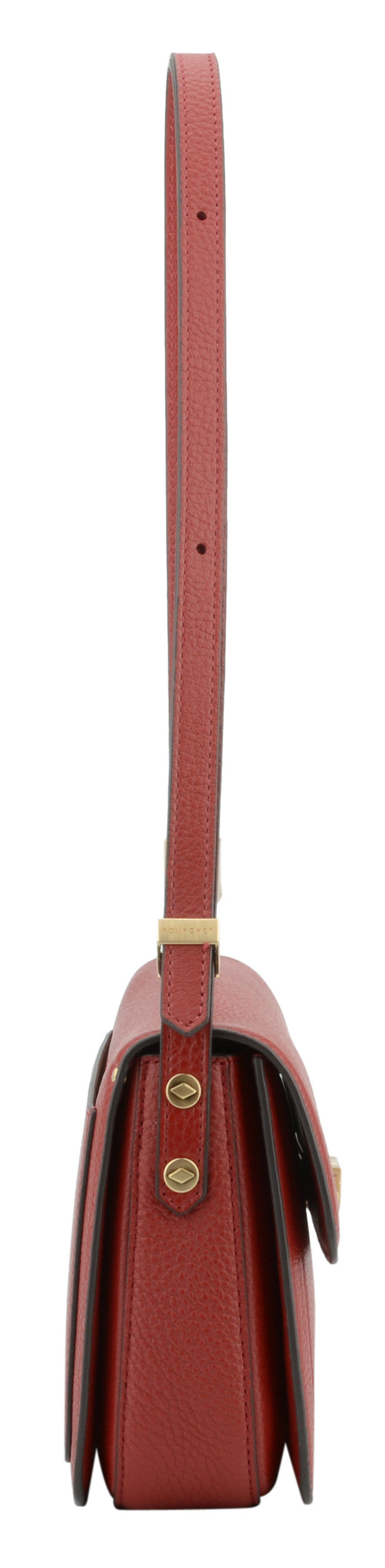 Auteuil | Grand Sac porté travers rouge