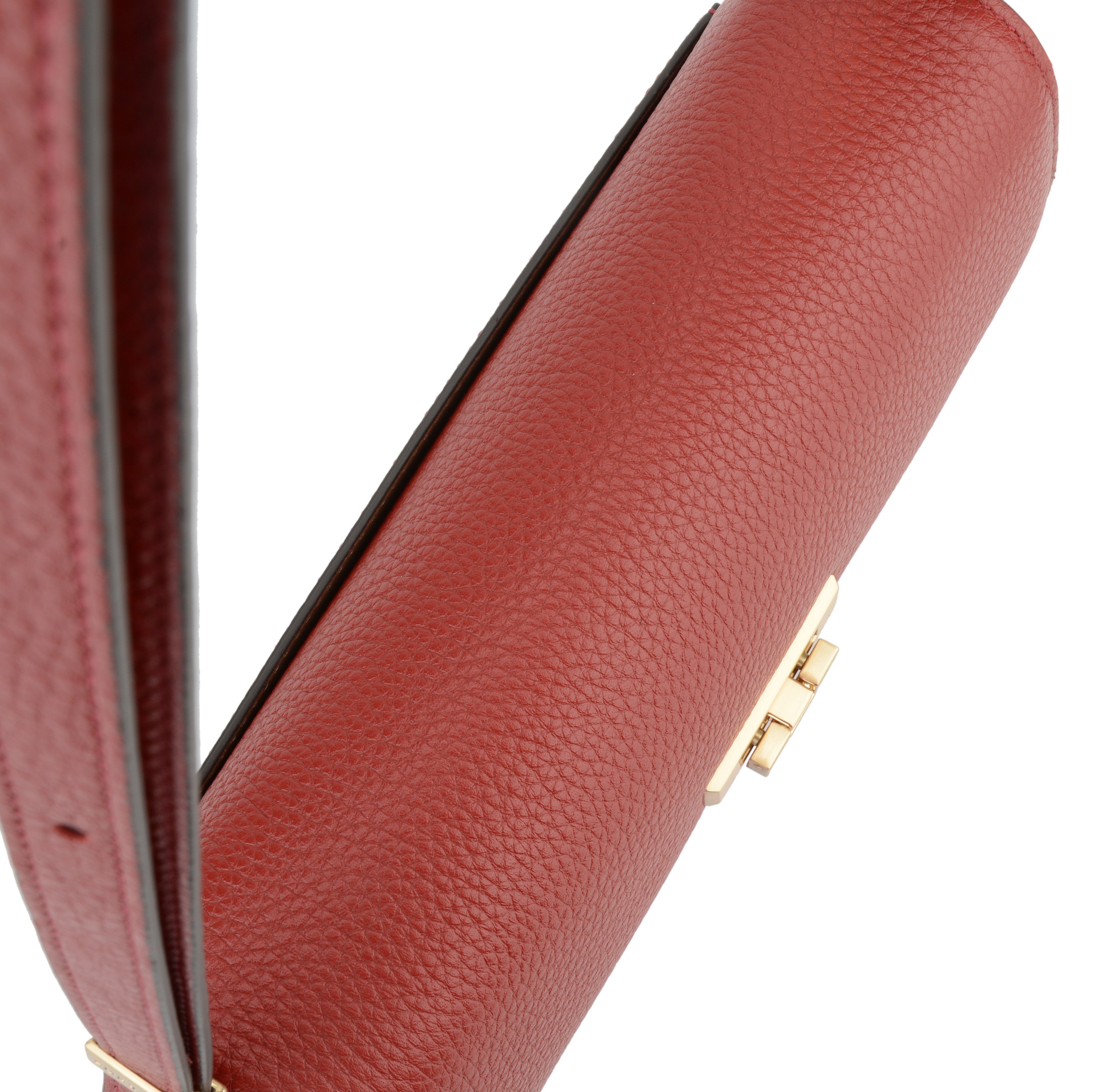 Auteuil | Grand Sac porté travers rouge