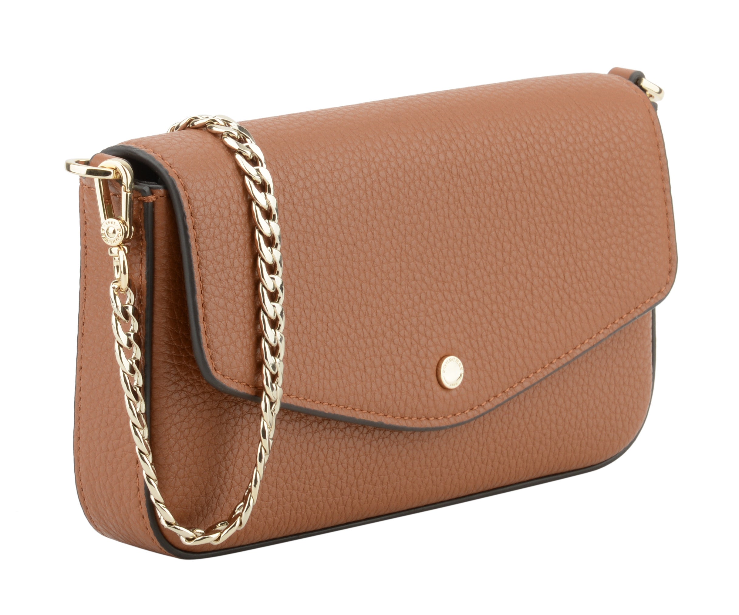 Club | Sac pochette camel
