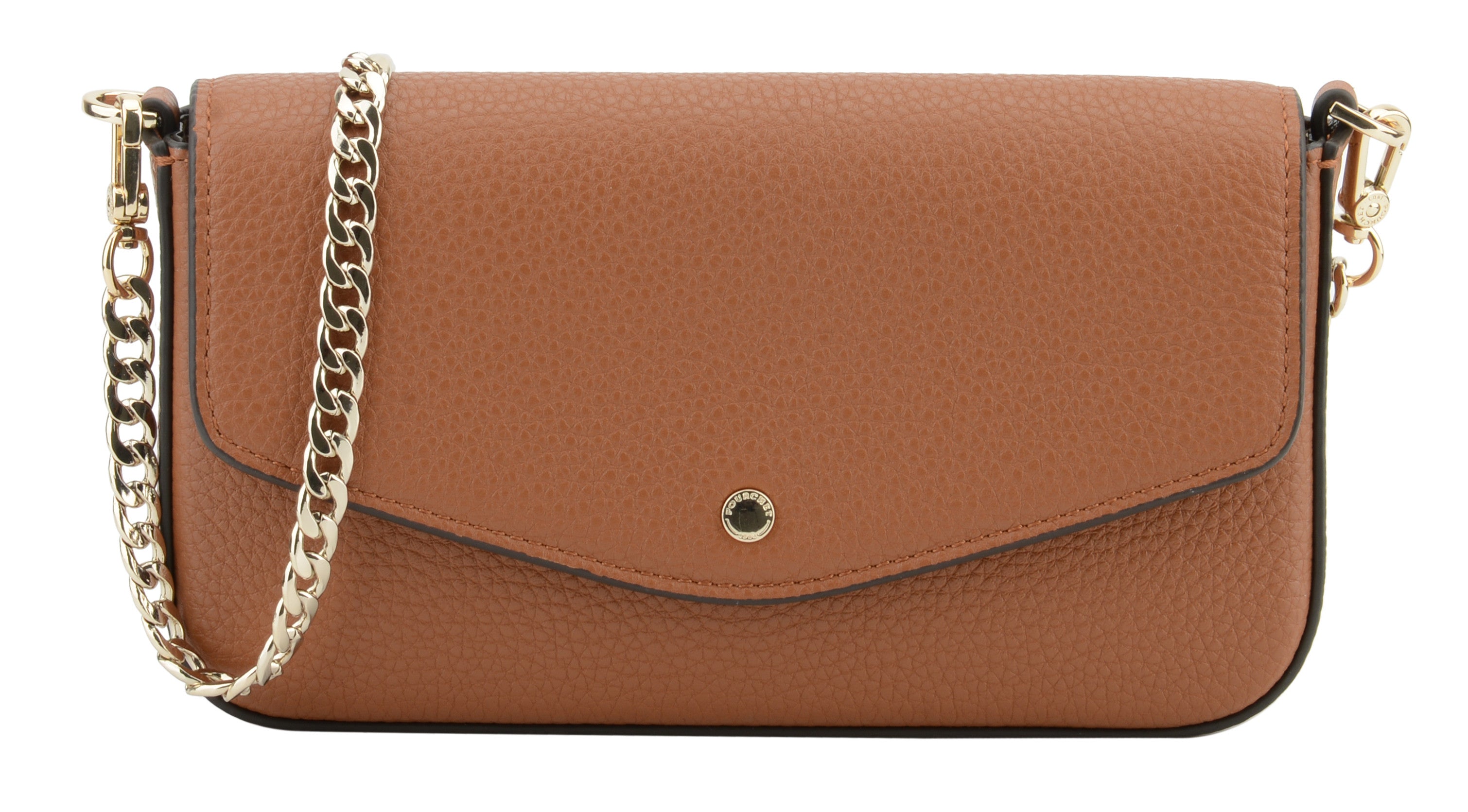 Club | Sac pochette camel
