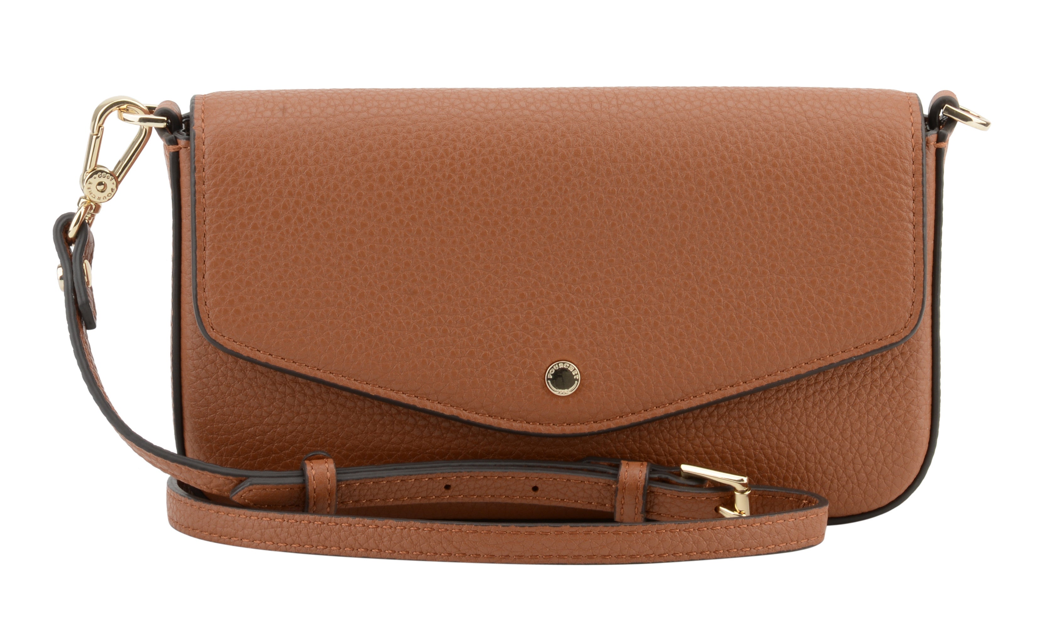Club | Sac pochette camel
