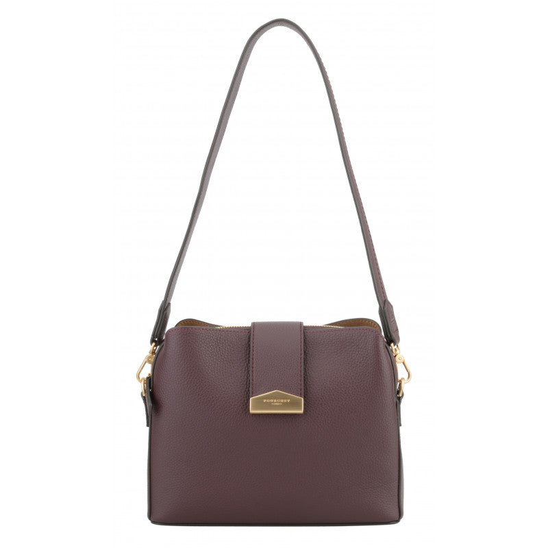 Burgundy shoulder bag