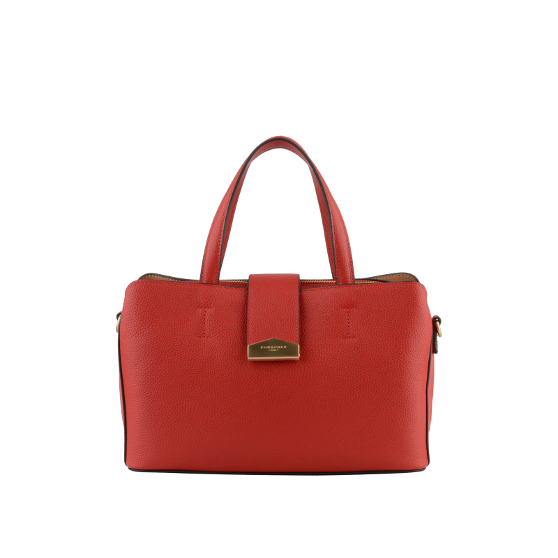 Medium red hand-carried