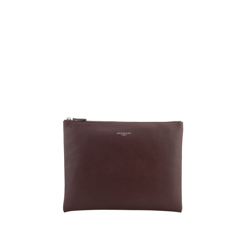 Corso | Pochette grand format bordeaux