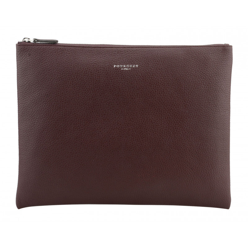 Corso | Pochette grand format bordeaux