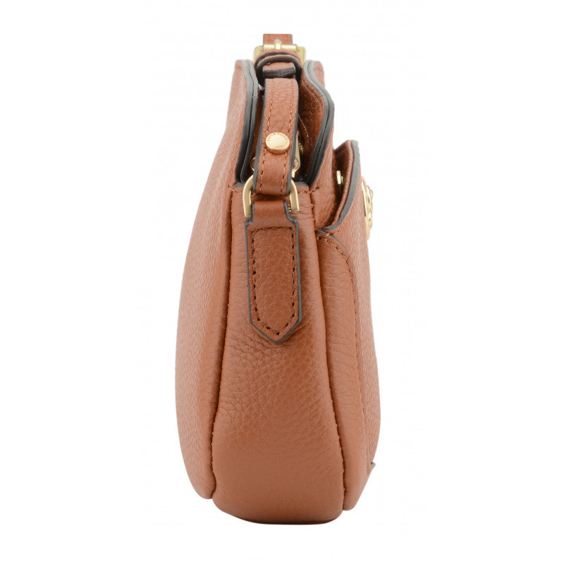 Camel crossbody bag