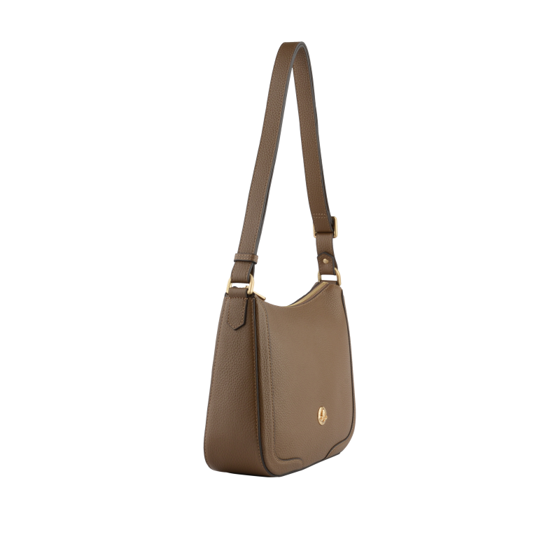 Taupe satchel bag