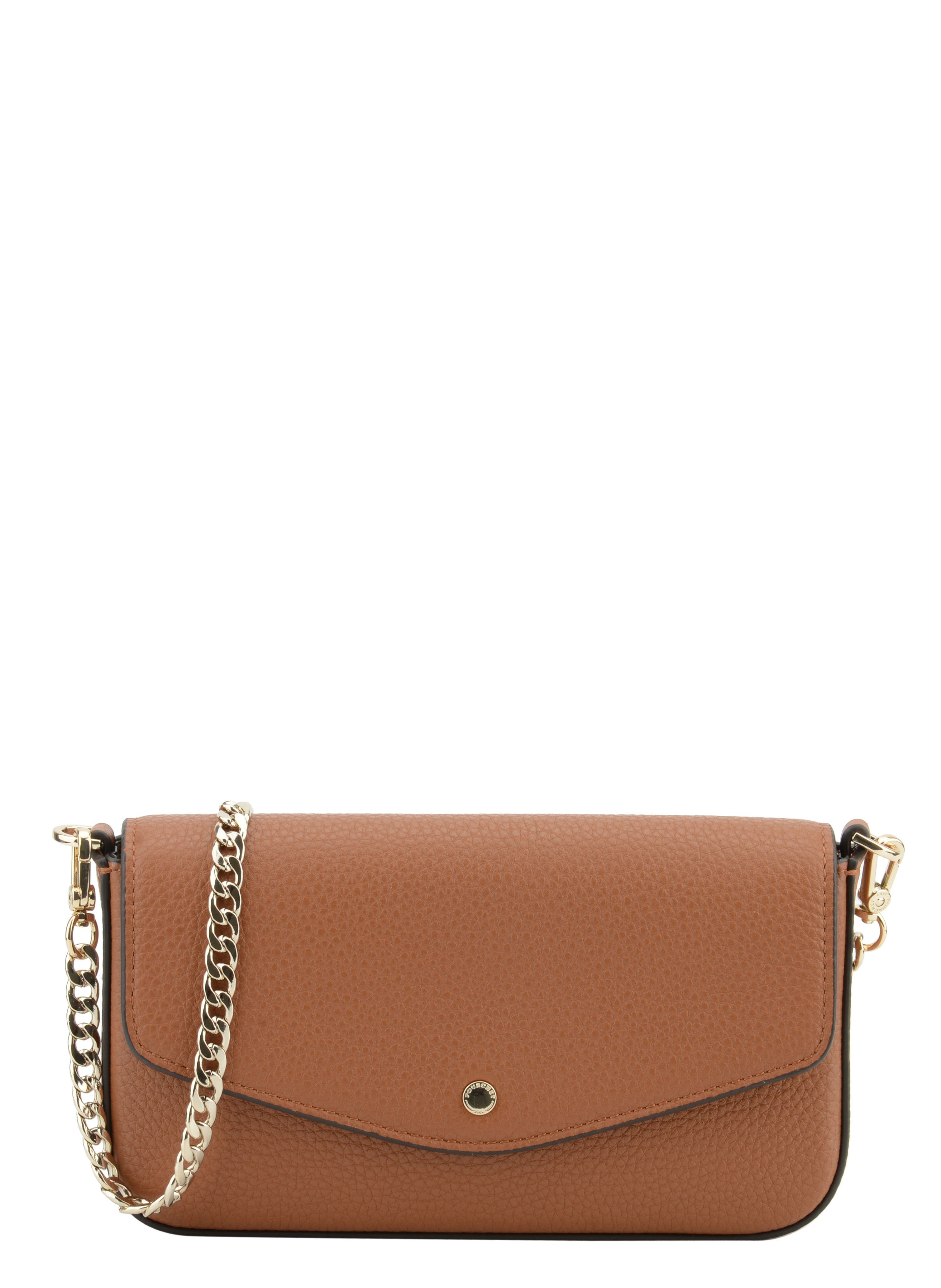 Club | Sac pochette camel