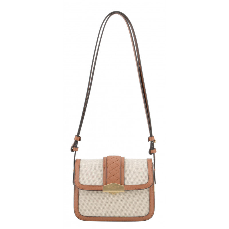 Small camel crossbody bag