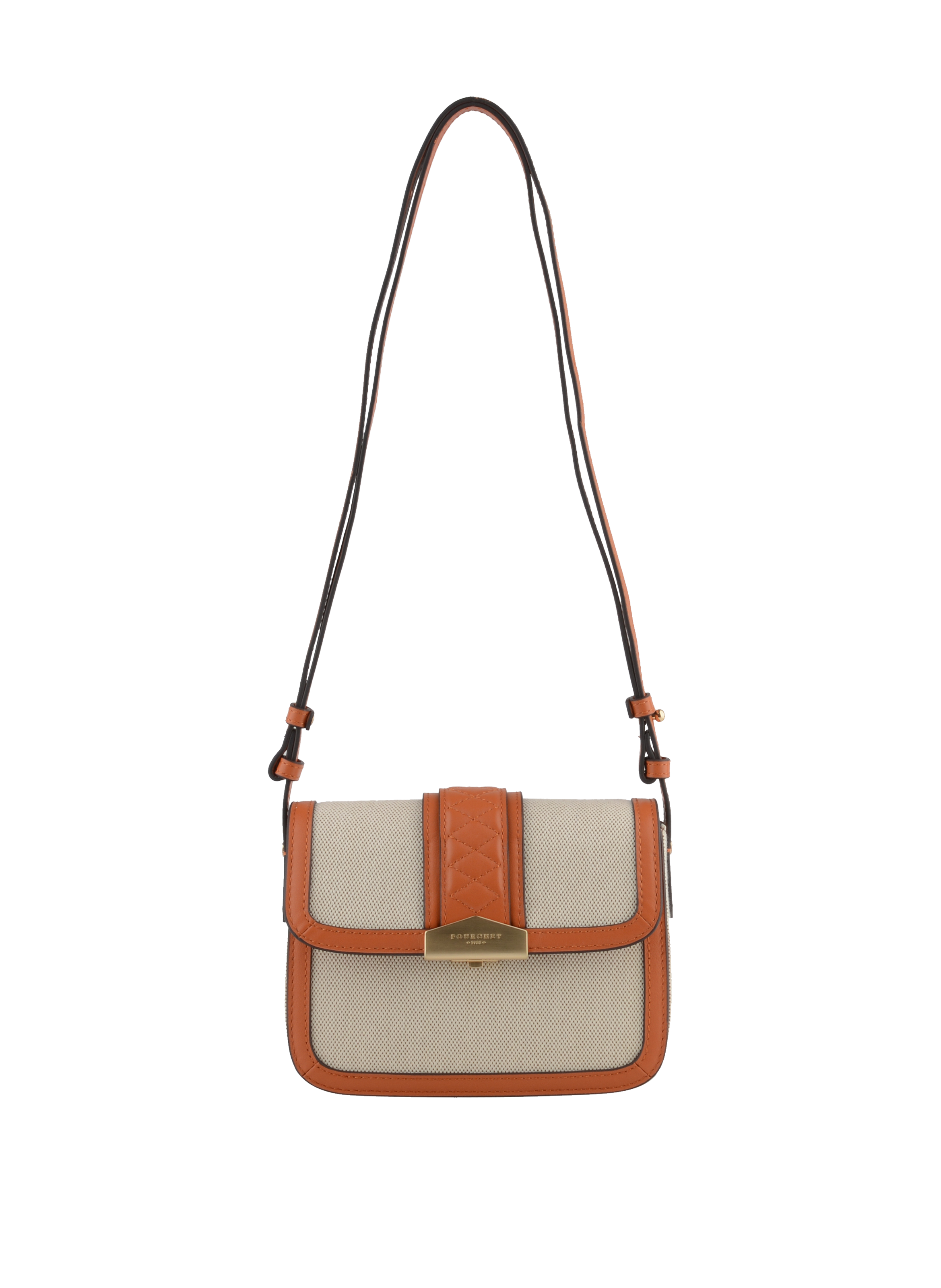 Small khaki crossbody bag