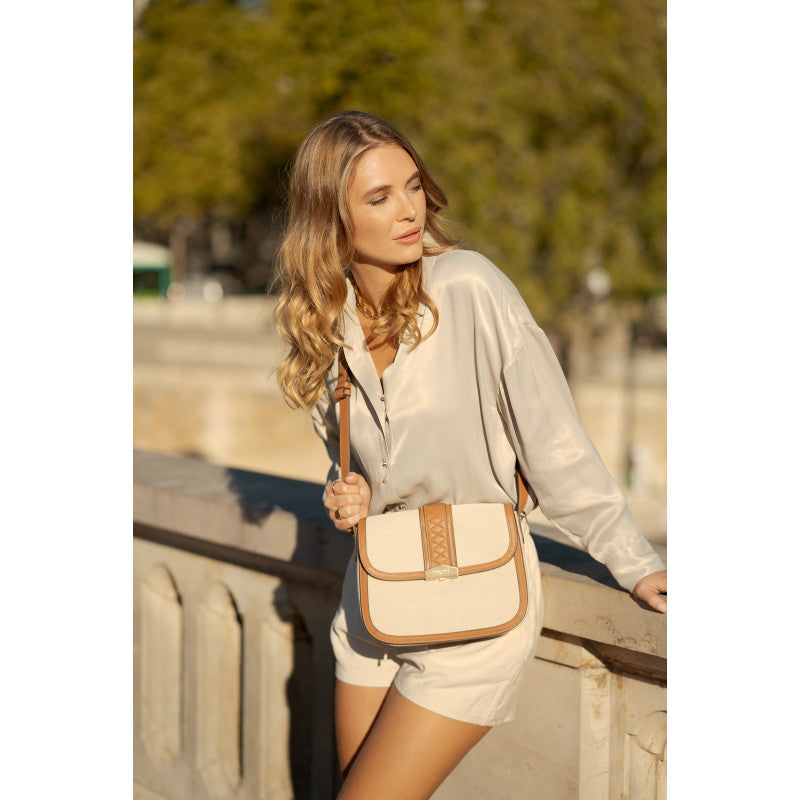 Camel crossbody
