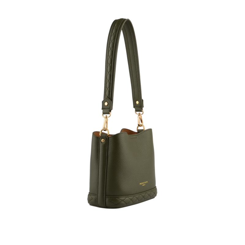 Nano khaki shoulder bag