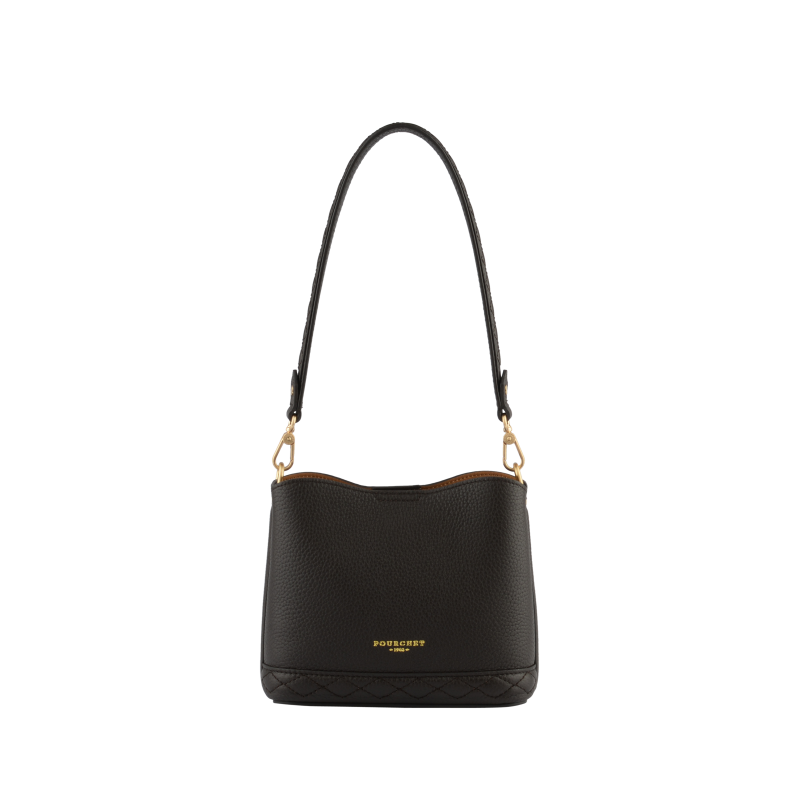 Nano brown shoulder bag