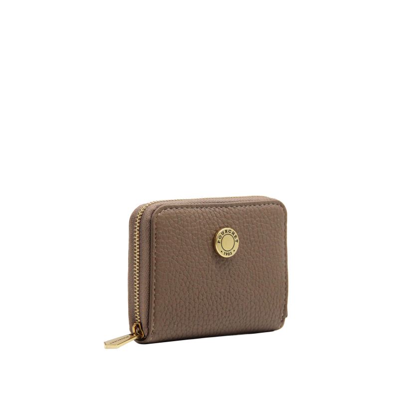 Granite - Petit porte monnaie taupe