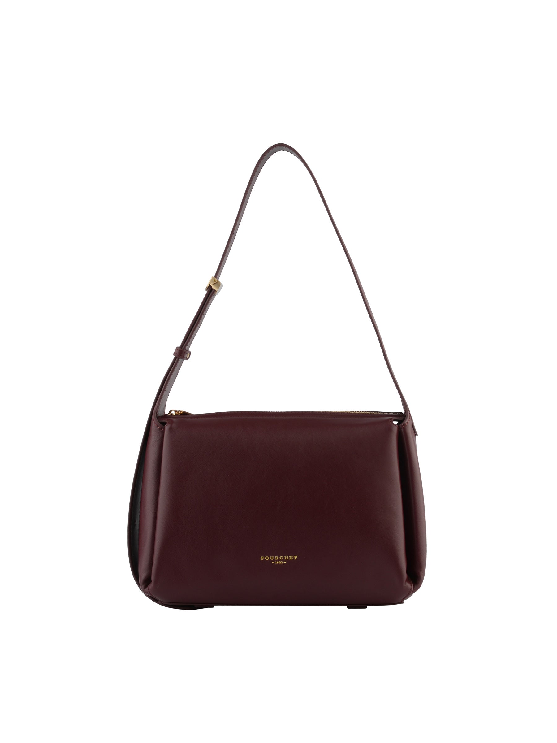 Sévigné - Medium burgundy satchel