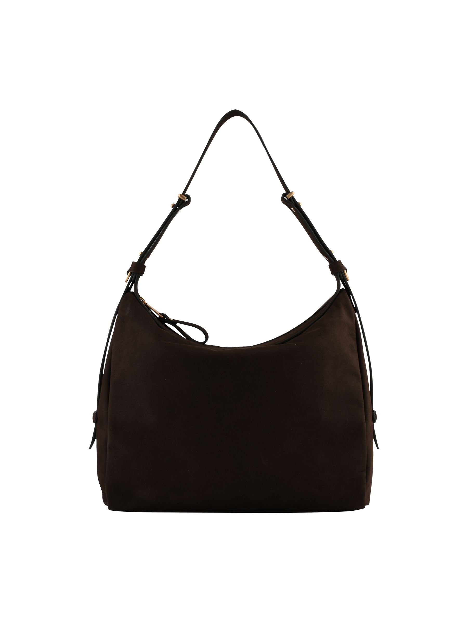 Manuscrit Nubuck - Besace GM marron