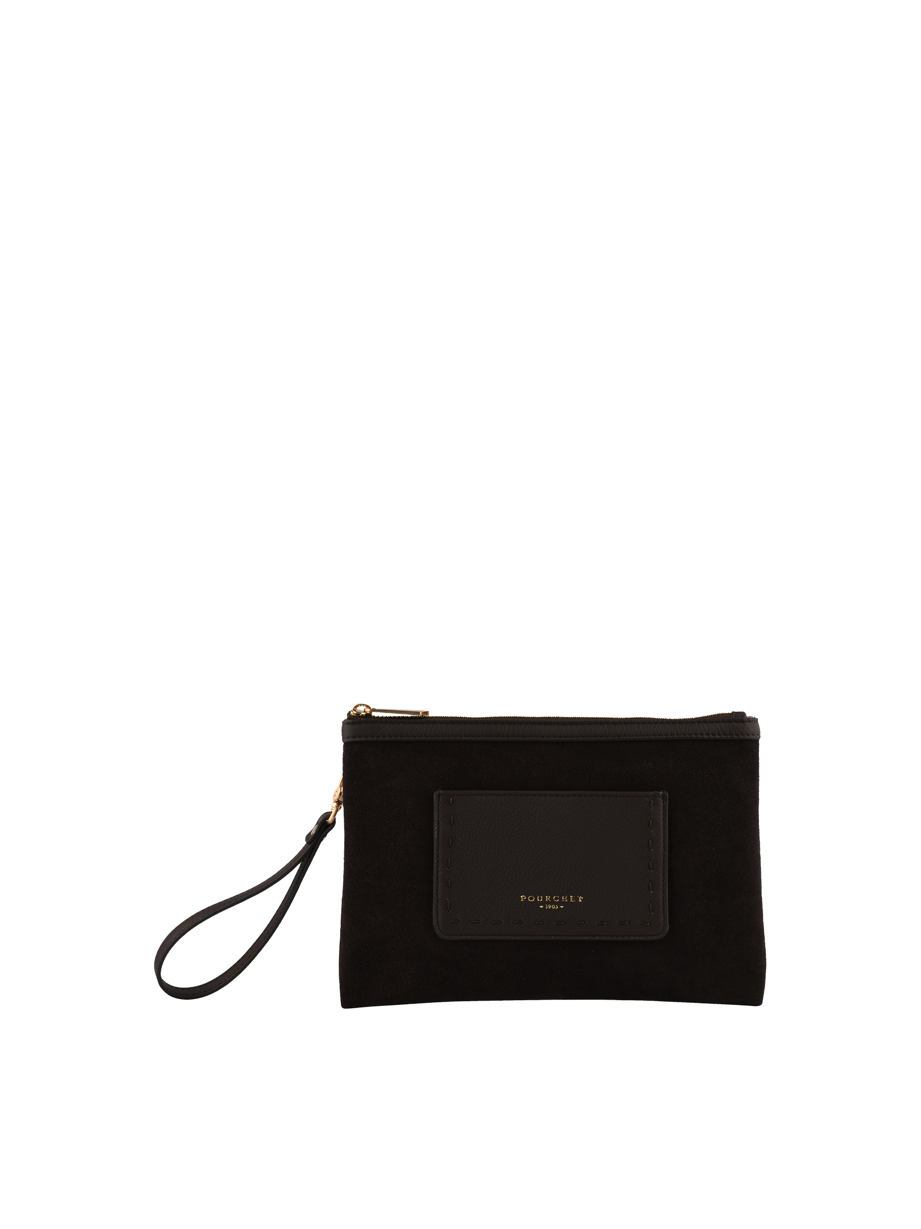 Cassis Daim - Pochette marron