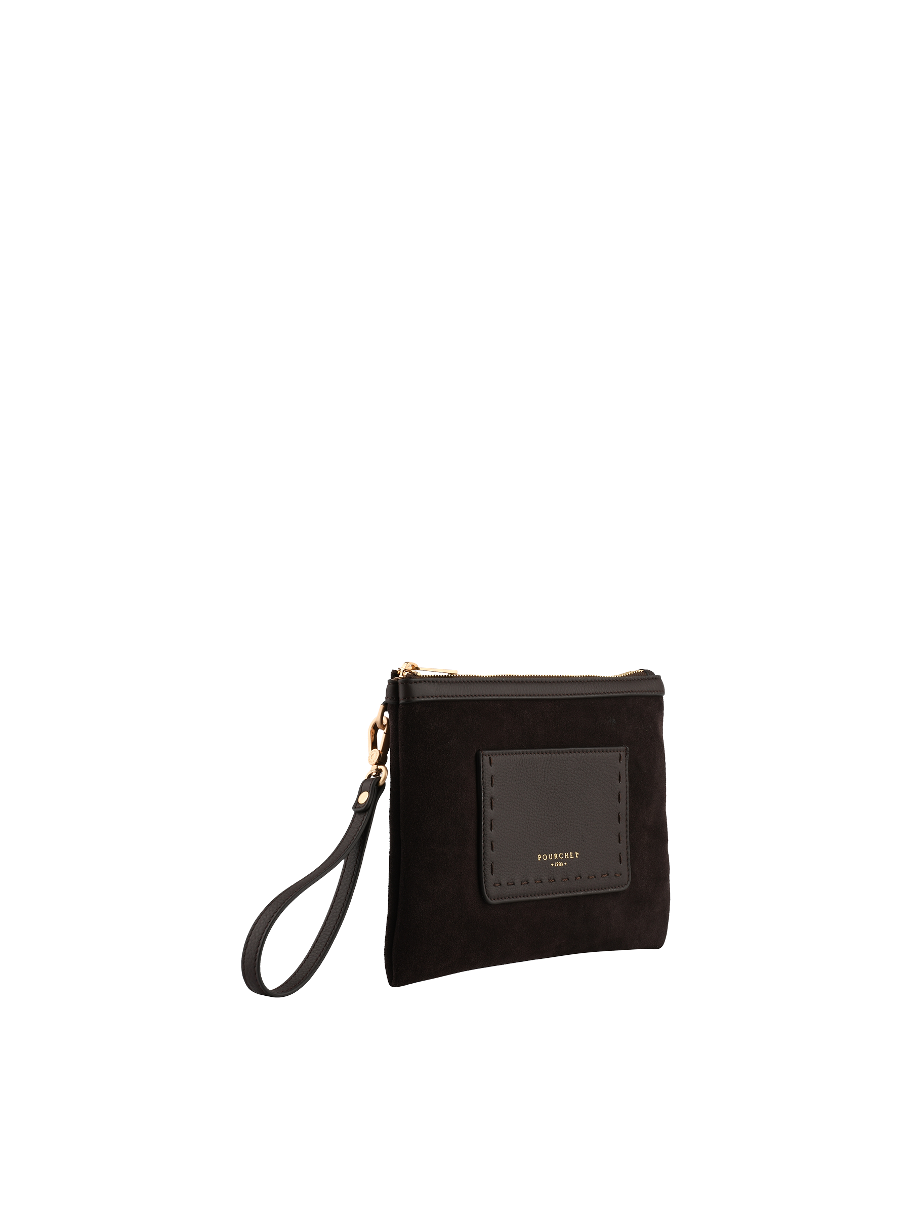 Cassis Daim - Pochette marron