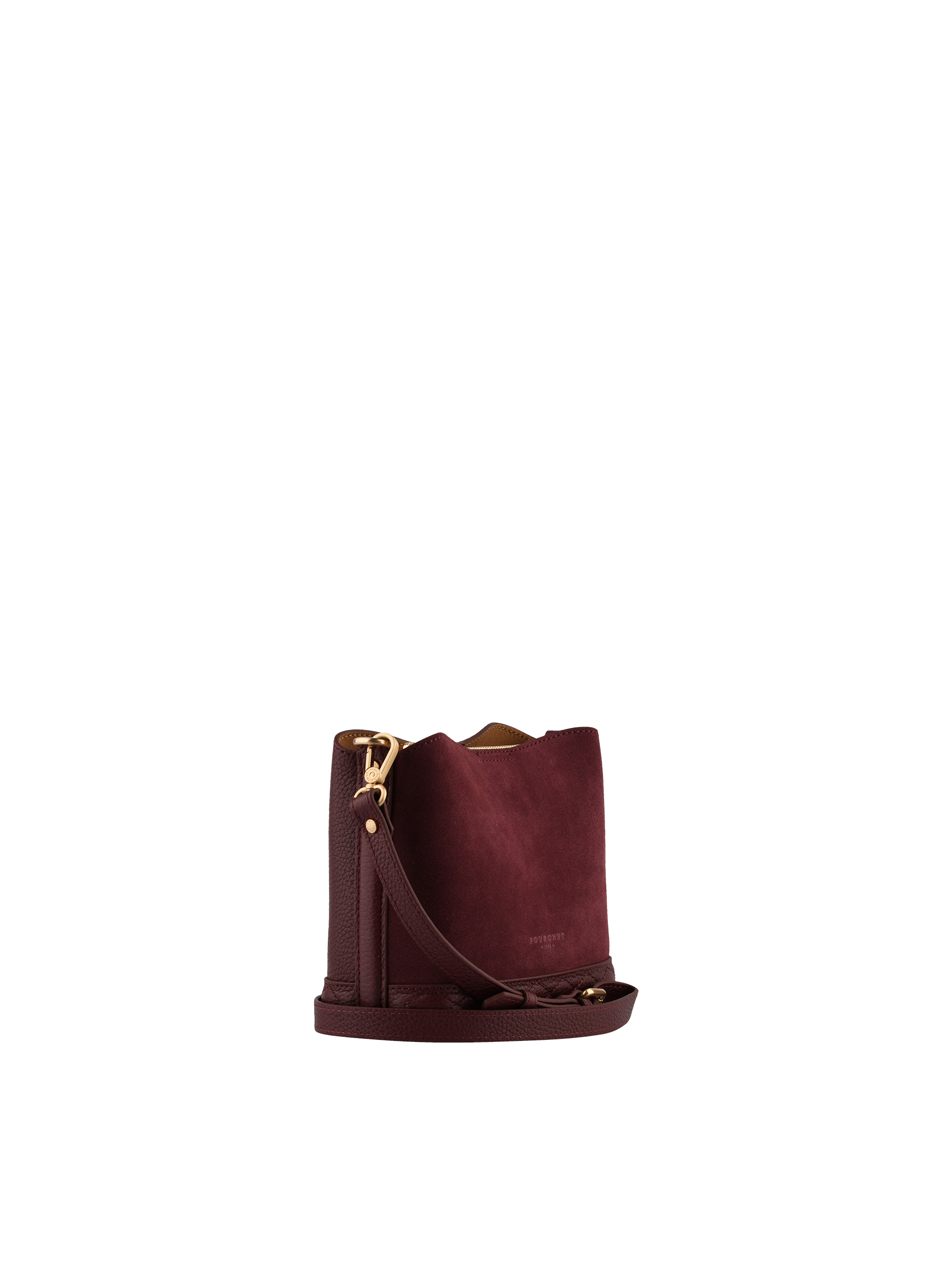 Manhattan Daim - Besace Nano bordeaux