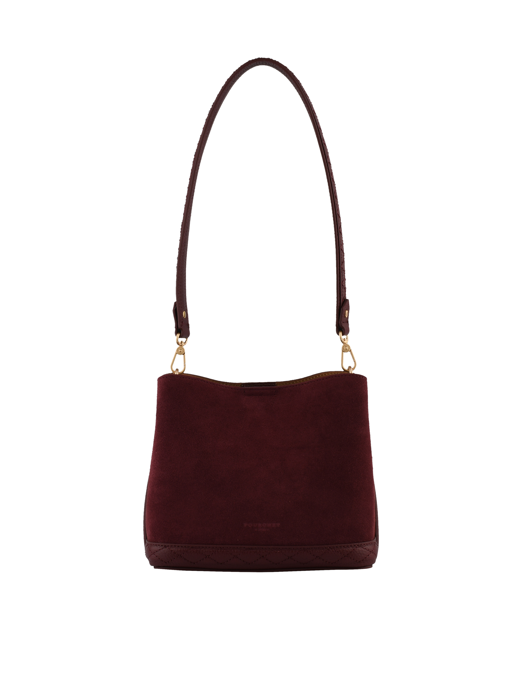 Manhattan Daim - Besace PM bordeaux