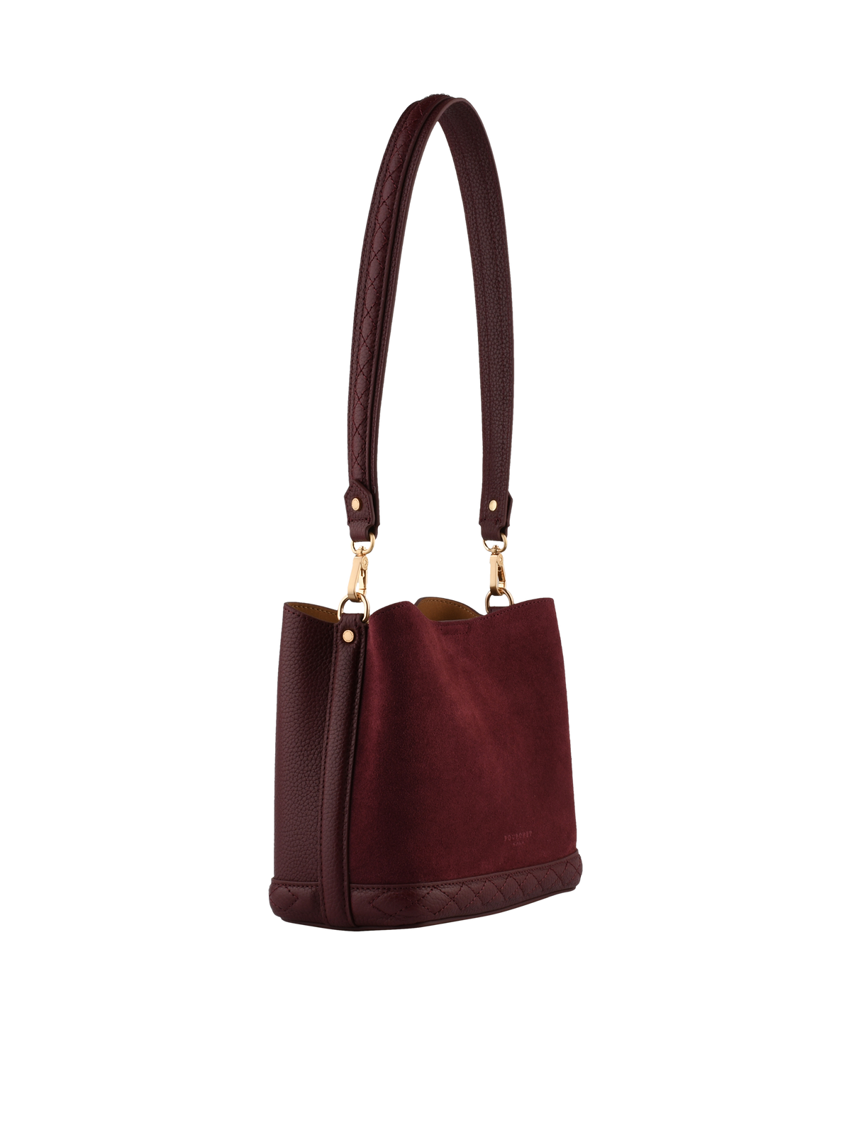 Manhattan Daim - Besace PM bordeaux