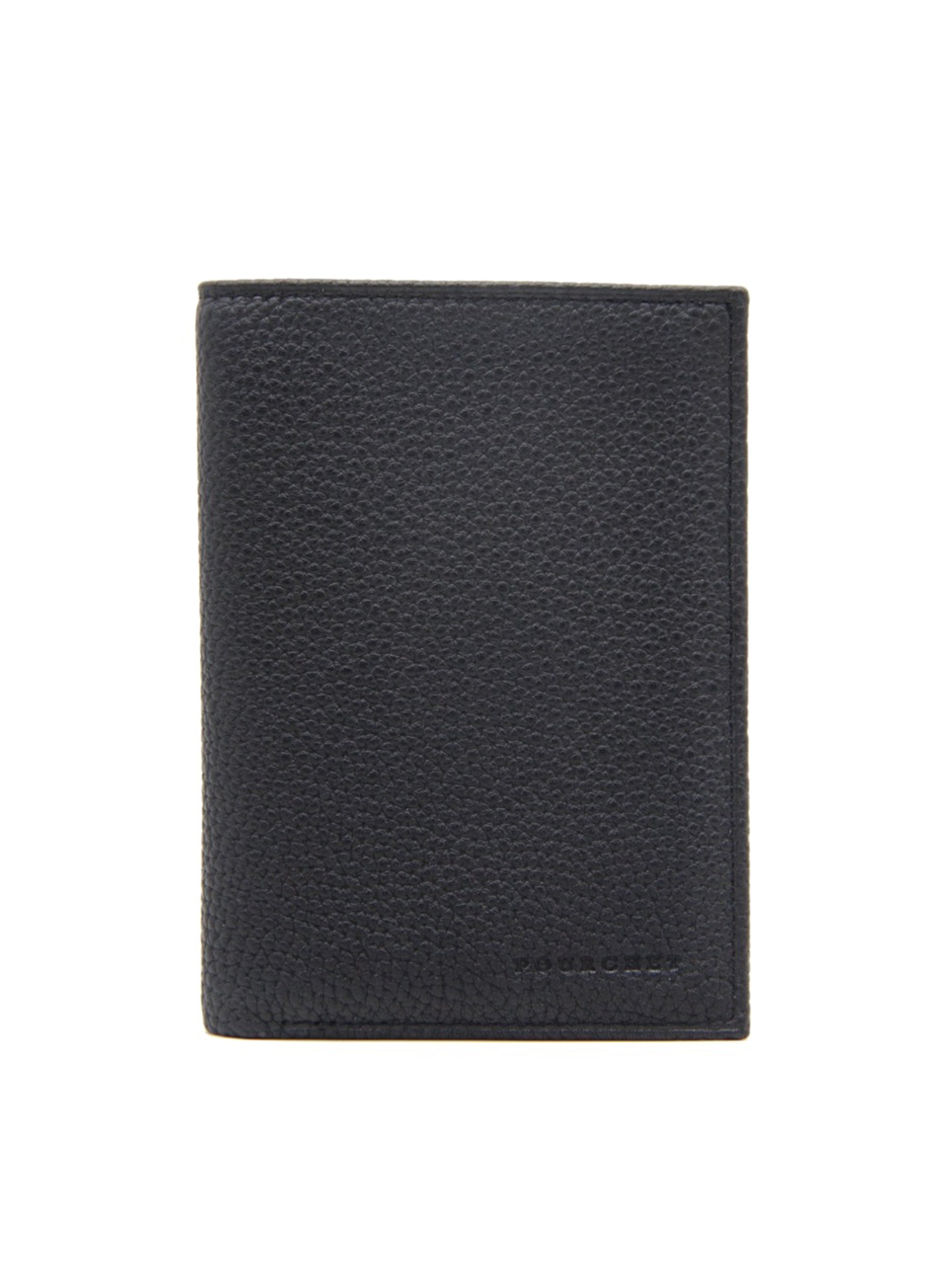 Ethan - Portefeuille / Porte Passeport  noir