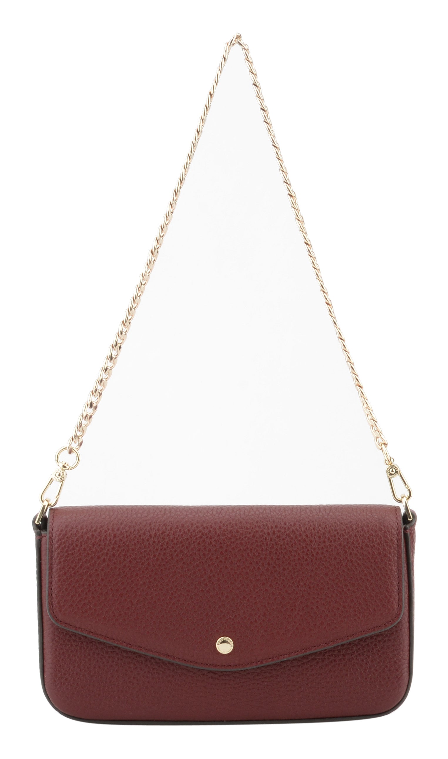 Club | Sac pochette bordeaux