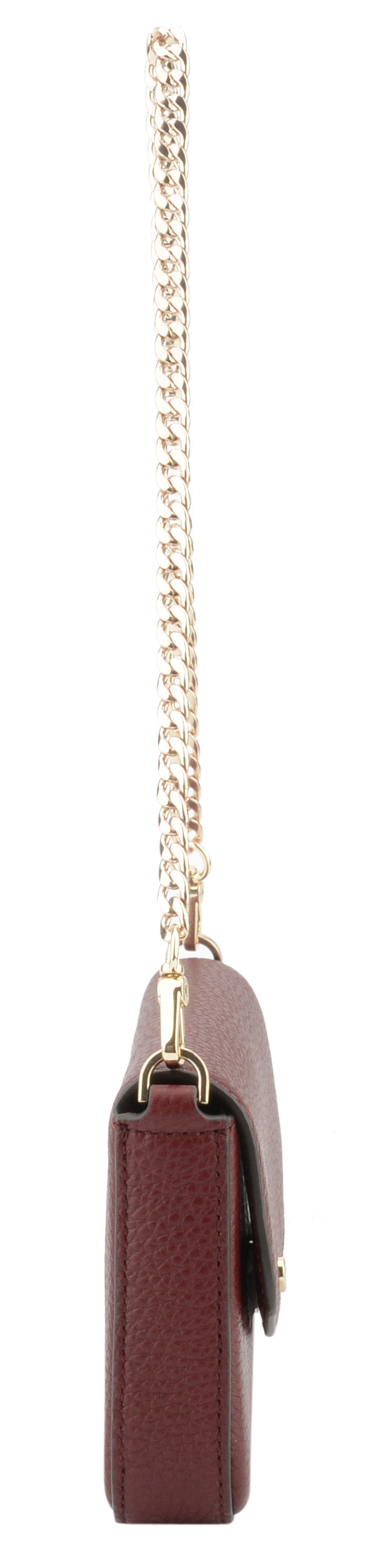 Club | Sac pochette bordeaux