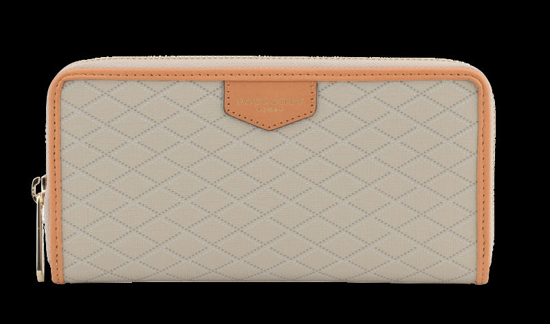 Waves | Porte monnaie taupe