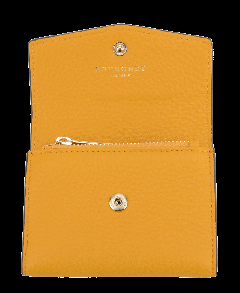 Club | Petit porte monnaie safran