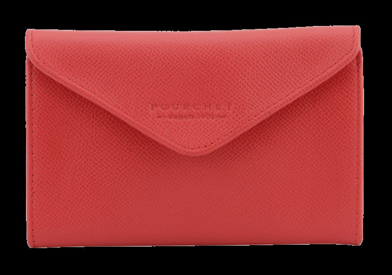 Cassetta | Portefeuille plat rouge
