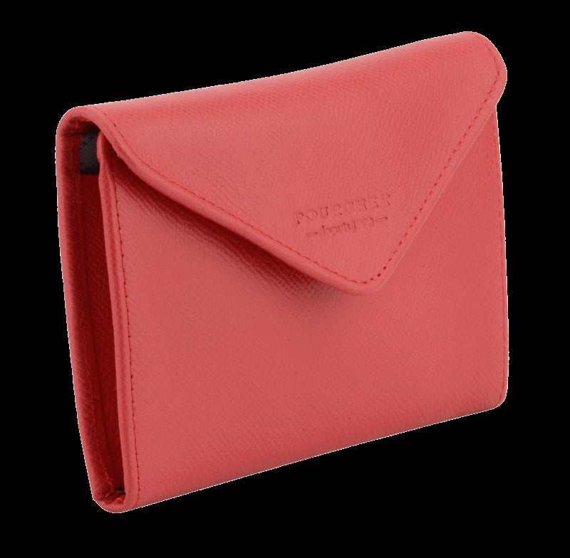 Cassetta | Portefeuille plat rouge